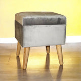 GREY WOODEN TRUNK