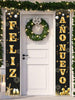 Black and Gold Spanish New Year Door Couplets