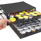 Vinsani Black Coffee Pod Double Drawer 1010402