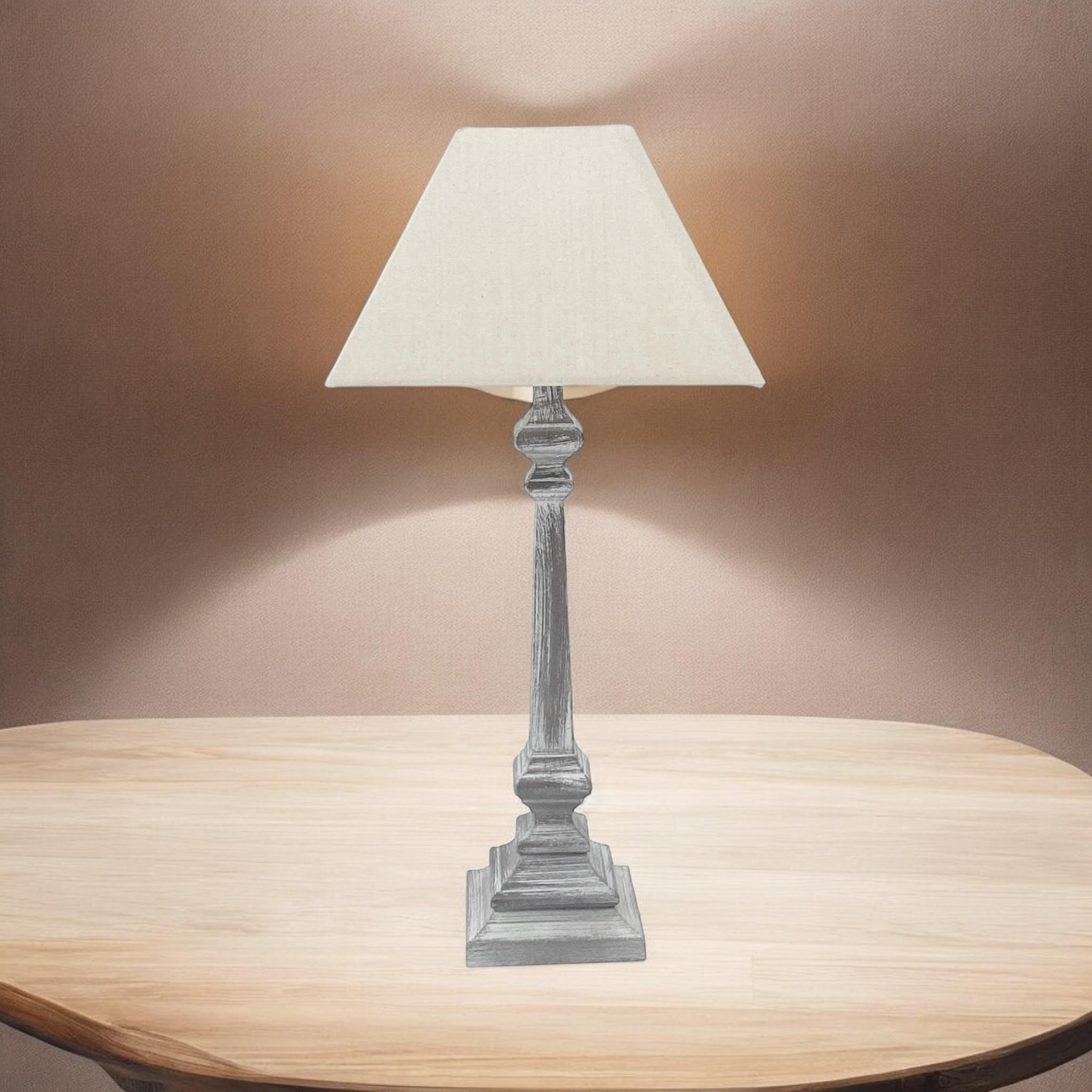 45CM TRADITIONAL LAMP AND SHADE