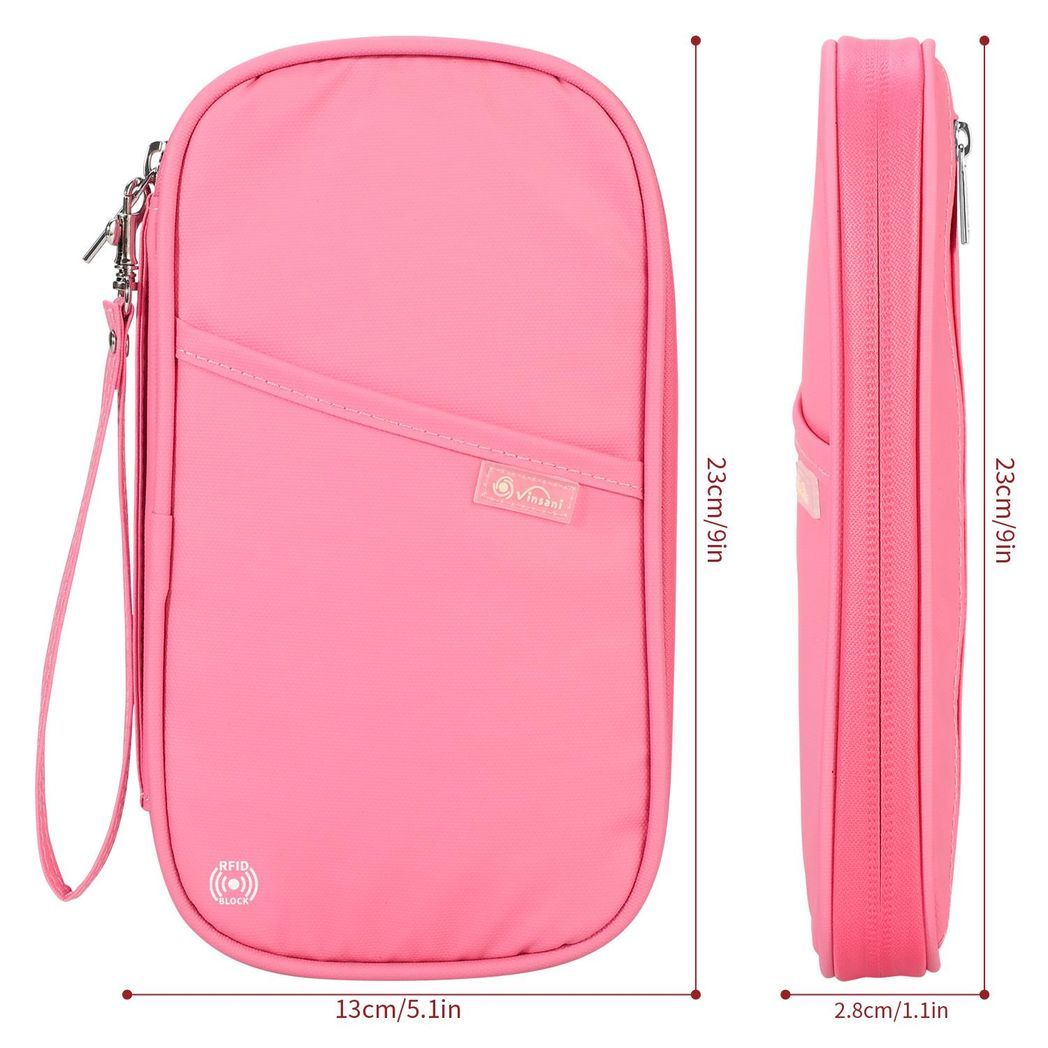 VINSANI DELUXE PASSPORT ORG PINK 1010326