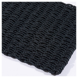 Didsbury Braided Polypropylene 45x75cm Navy Doormat