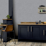 Linen Texture Mid Grey sw12