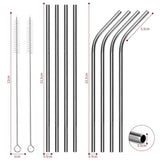 VINSANI STAINLESS STEEL STRAWS 0009023
