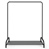 VINSANI BLACK CLOTHES RAIL AND SHOE RACK 0009555 x 2