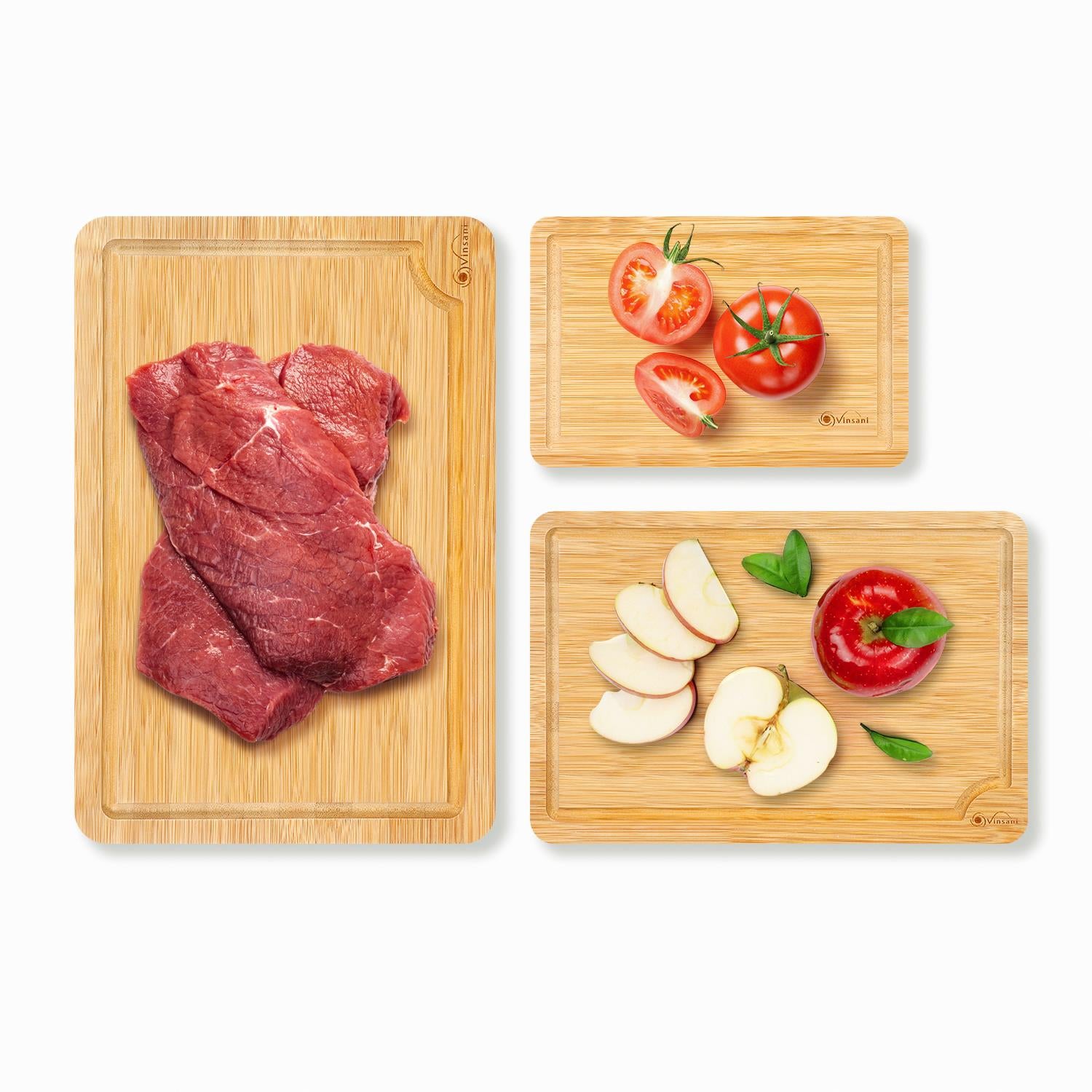 VINSANI BAMBOO CHOPPING BOARD 1010196