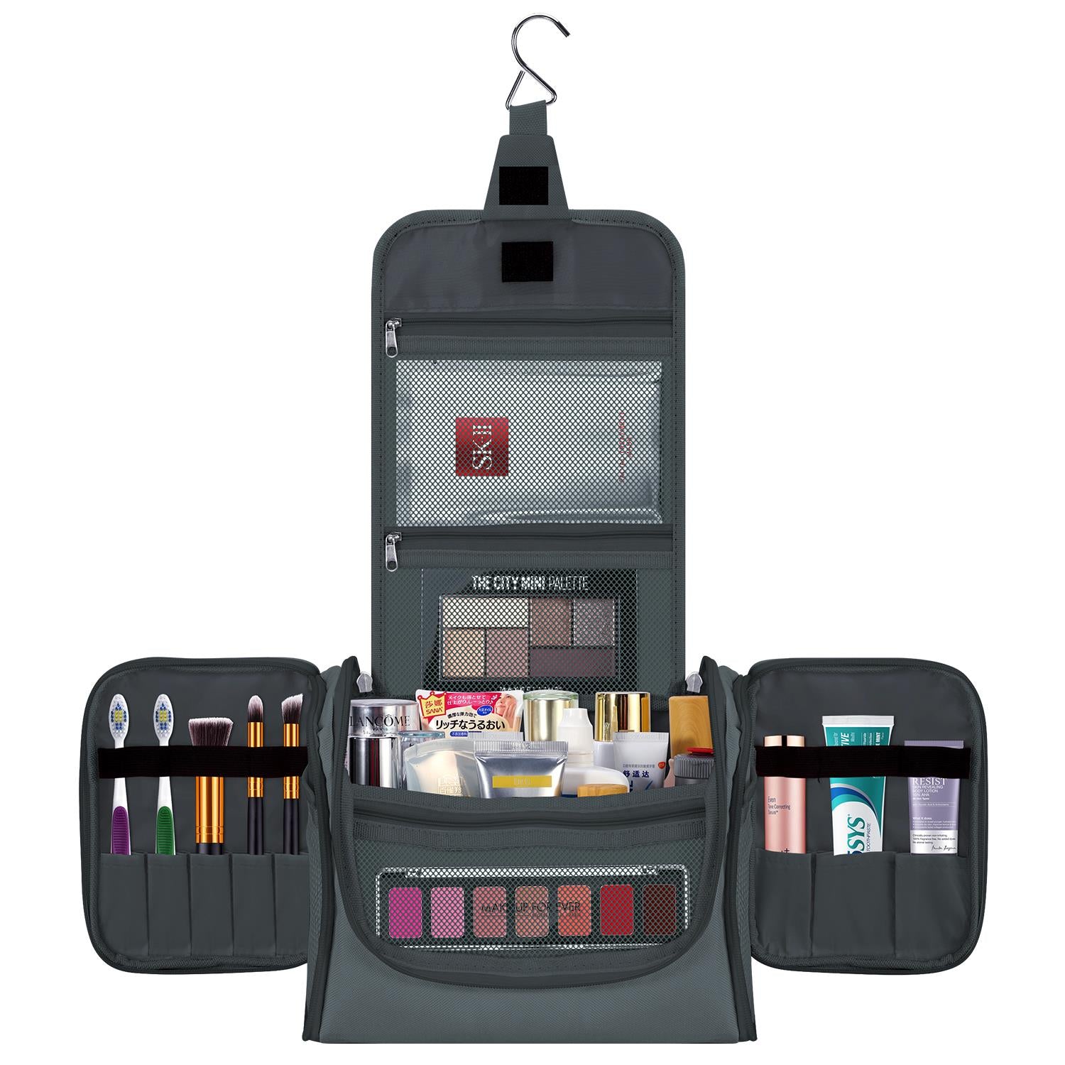 VINSANI TOILETRY BAG D.GREY 1010183