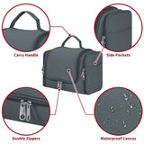 VINSANI TOILETRY BAG D.GREY 1010183