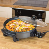 Quest 30cm Multi-Function Electric Cooker Pan with Lid, 1500 W- 35410