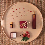 Bamboo Pomegranate & Pepperwood Large Soy Candle  40 Hours Burn - Crackling Wick