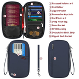 VINSANI DELUXE PASSPORT ORG NAVY BLUE 1010327