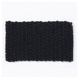 Didsbury Braided Polypropylene 45x75cm Navy Doormat