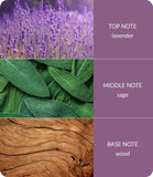 Lavender and Sage Reed Diffuser - 70ml - Up to 12 Weeks of Fragrance